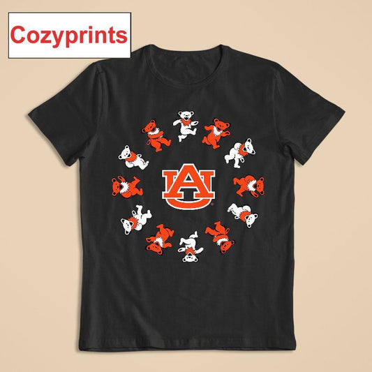 Auburn X Grateful Dead Circle Bears T-shirt