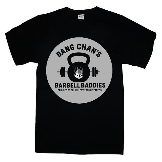 Bang Chan's Barbell Baddies Founded By Delulu, Powered By Protein Shirt