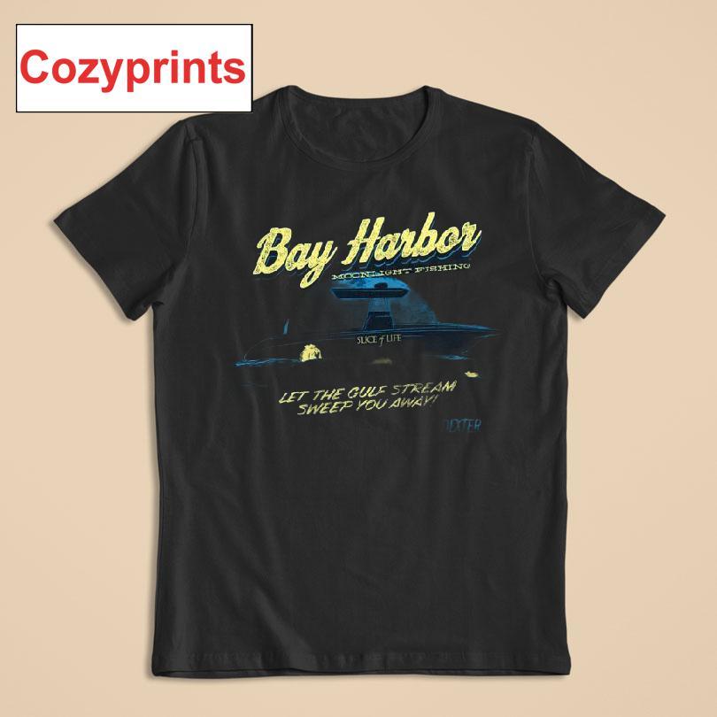 Bay Harbor Moonlight Fishing Dexter Edition T-shirt
