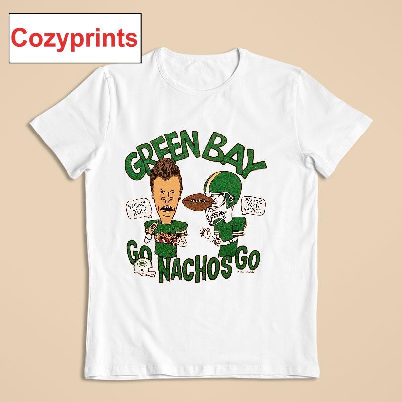 Beavis And Butt-head X Green Bay Packers Nachos Shirt