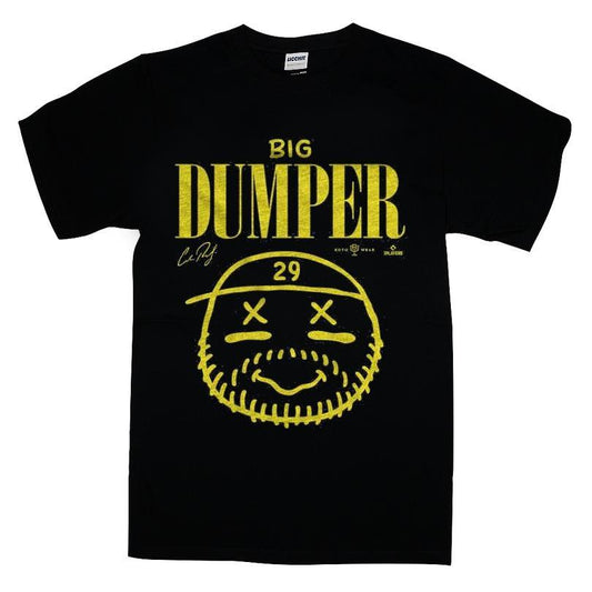 Big Dumper Cal Raleigh Seattle Baseball Nirvana Mlbpa T-shirt