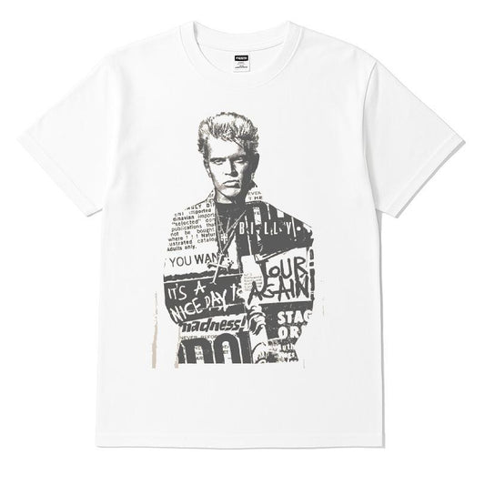 Billy Idol Newspaper T-shirt