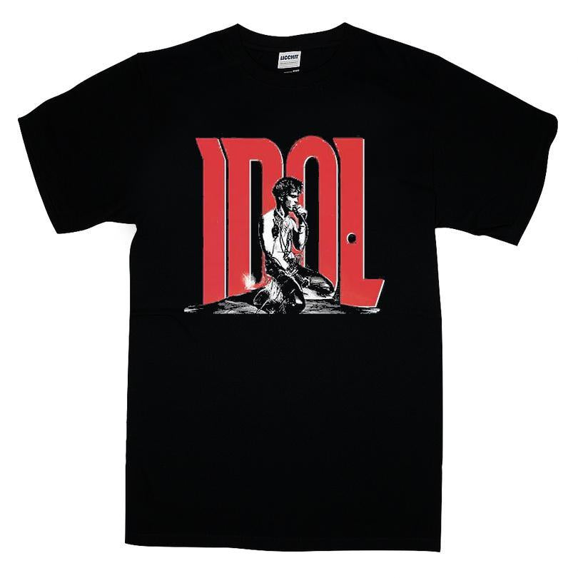 Billy Idol Rebel Yell Kneeling Photo T-shirt