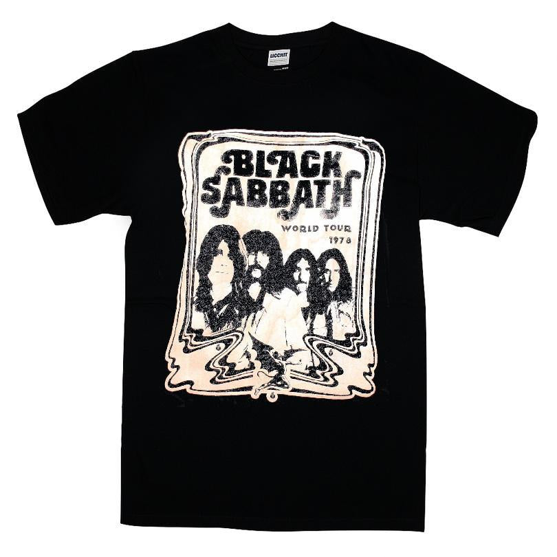 Black Sabbath World Tour 78 Poster T-shirt