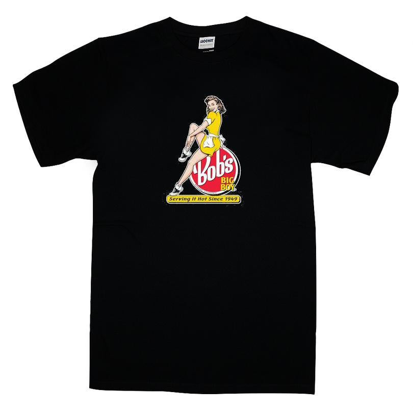 Bob's Big Boy Covergirl Serving It Hot Since 1949 T-shirt
