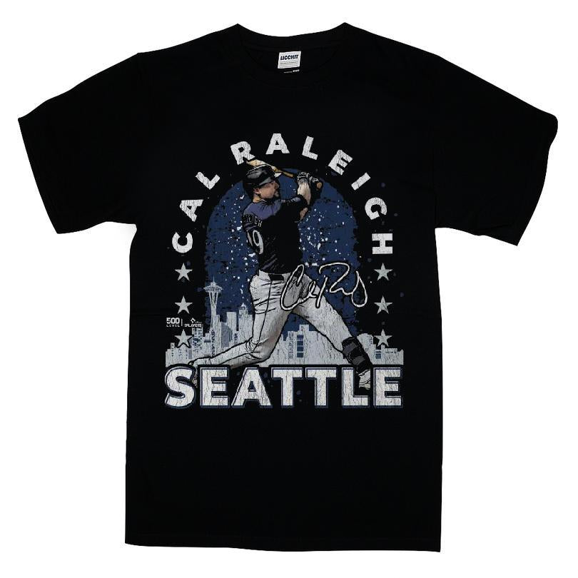 Cal Raleigh Seattle Gritty WHT T-shirt