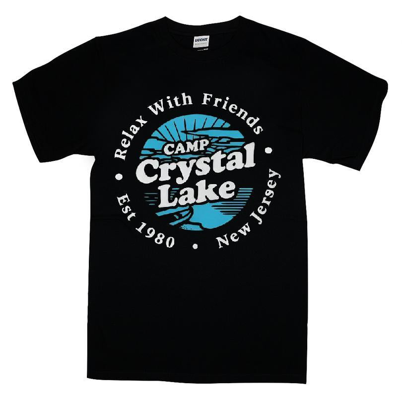 Camp Crystal Lake Relax With Friends New Jersey Est 1980 T-shirt