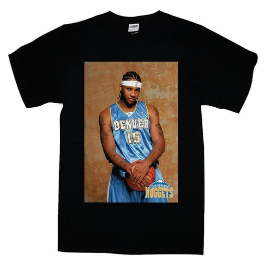 Carmelo Anthony Denver Nuggets Rookie Photo T-shirt