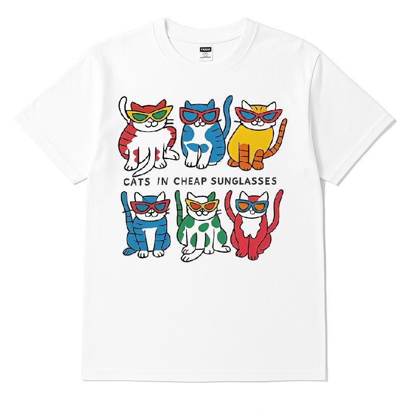 Cats In Cheap Sunglasses T-shirt