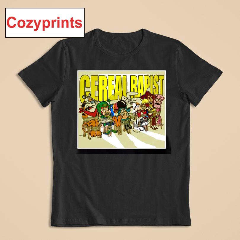 Cereal Rapist Parody T-shirt