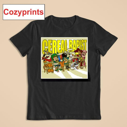 Cereal Rapist Parody T-shirt