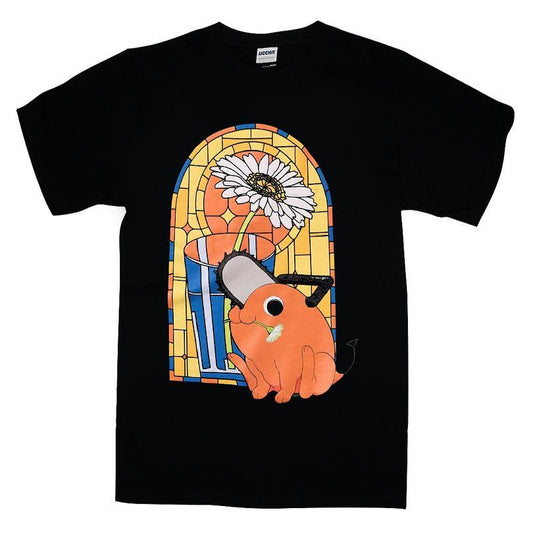 Chainsaw Man Pochita Stained Glass T-shirt
