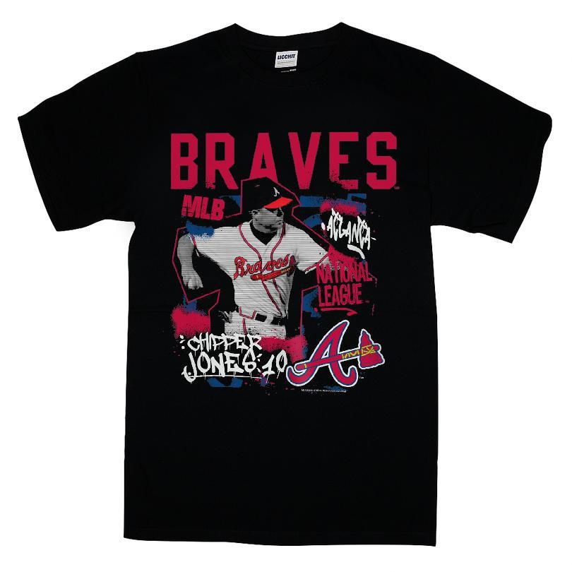 Chipper Jones Atlanta Braves Cooperstown Star Moment T-shirt