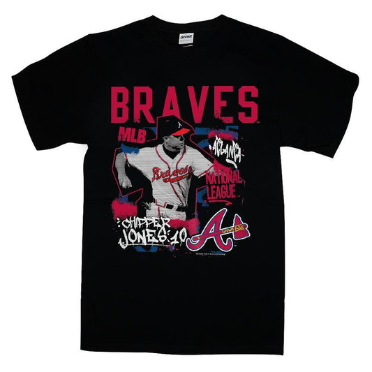 Chipper Jones Atlanta Braves Cooperstown Star Moment T-shirt