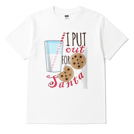 Christmas Cookies And Milk I Put Out For Santa Shirt