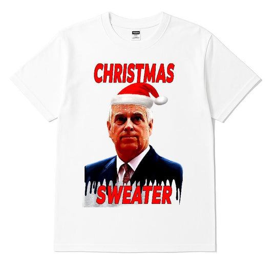Christmas Sweater Prince Andrew Christmas T-shirt