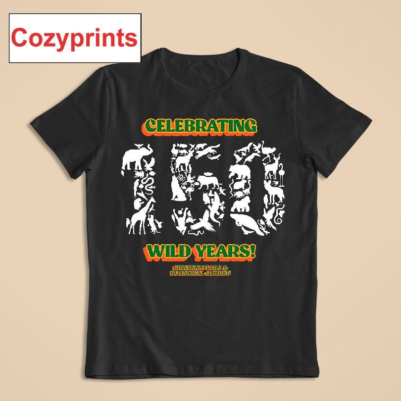 Cincinnati Zoo 150 Wild Years T-shirt
