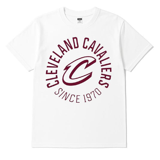 Cleveland Cavaliers Sportiqe Women's Cropped Genuine Issue Collection Alana T-shirt