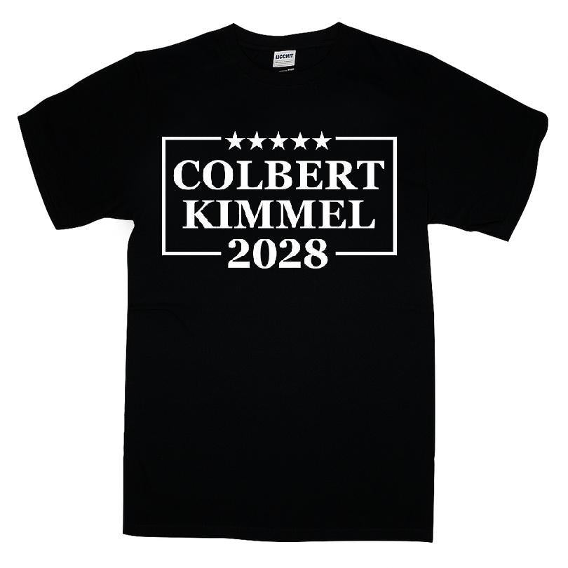 Colbert Kimmel 2028 T-shirt