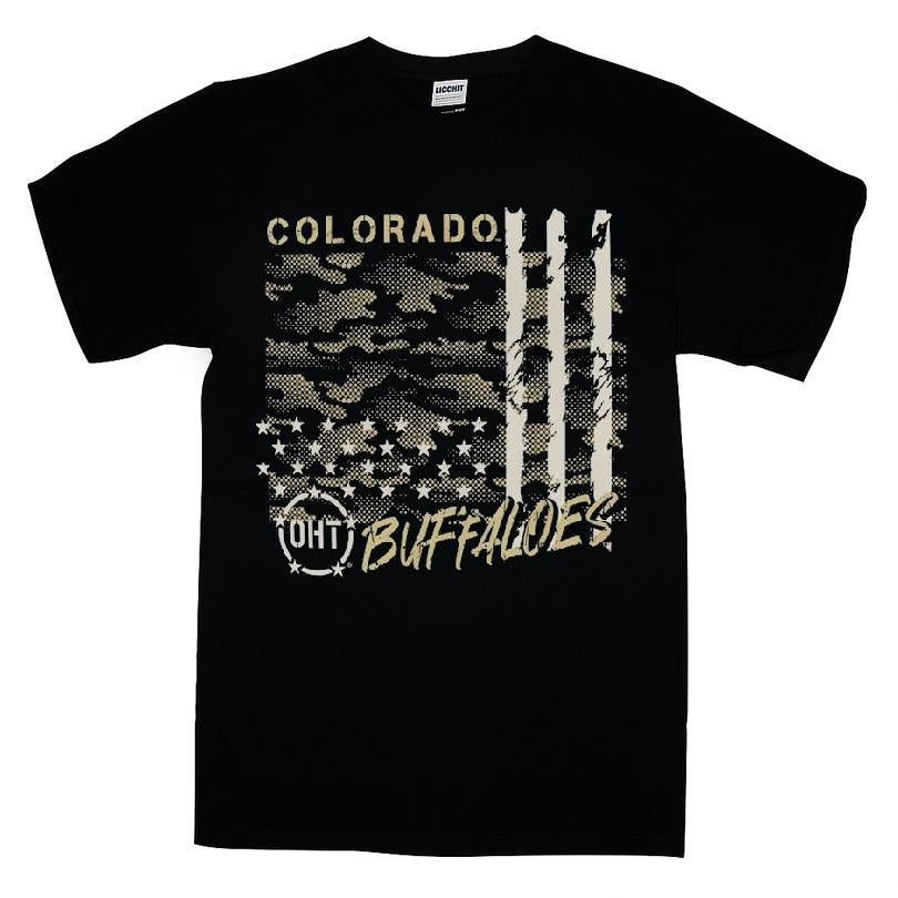 Colorado Buffaloes Oht Camo Overlay T-shirt