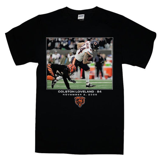 Colston Loveland Chicago Bears Nfl Flash Features Week 9 T-shirt