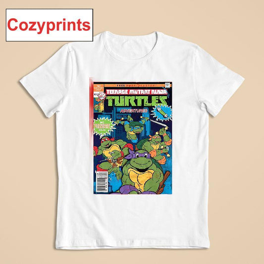 Comic Book Cover Teenage Mutant Ninja Turtles T-shirt