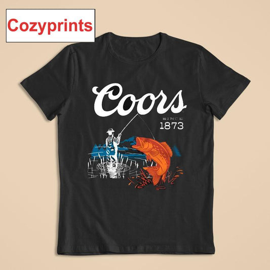 Coors Since 1873 Bass Fishing T-Shirt