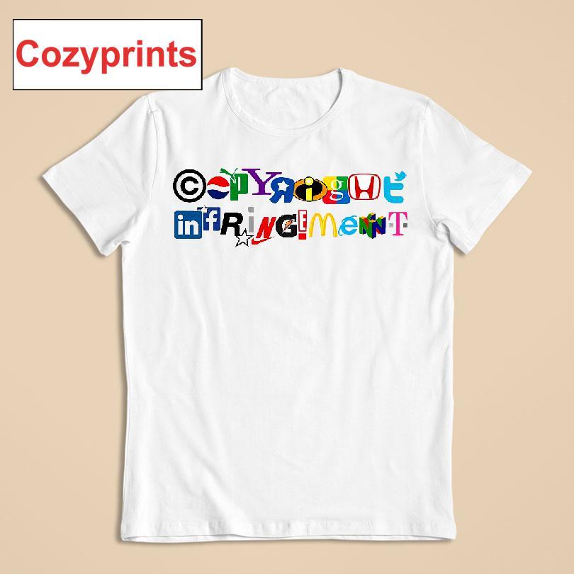 Copyright Infringement Art T-shirt