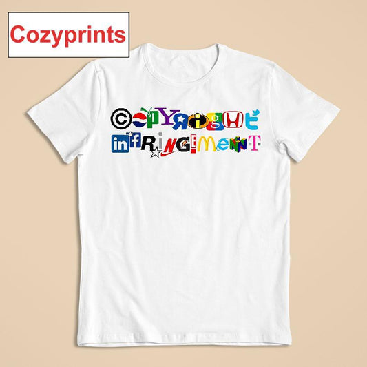 Copyright Infringement Art T-shirt