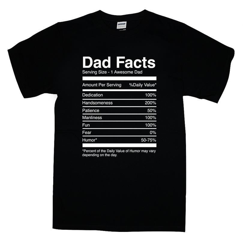 Dad Facts - Father's Day Gift T-shirt