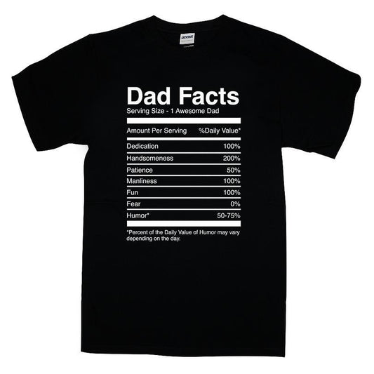 Dad Facts - Father's Day Gift T-shirt