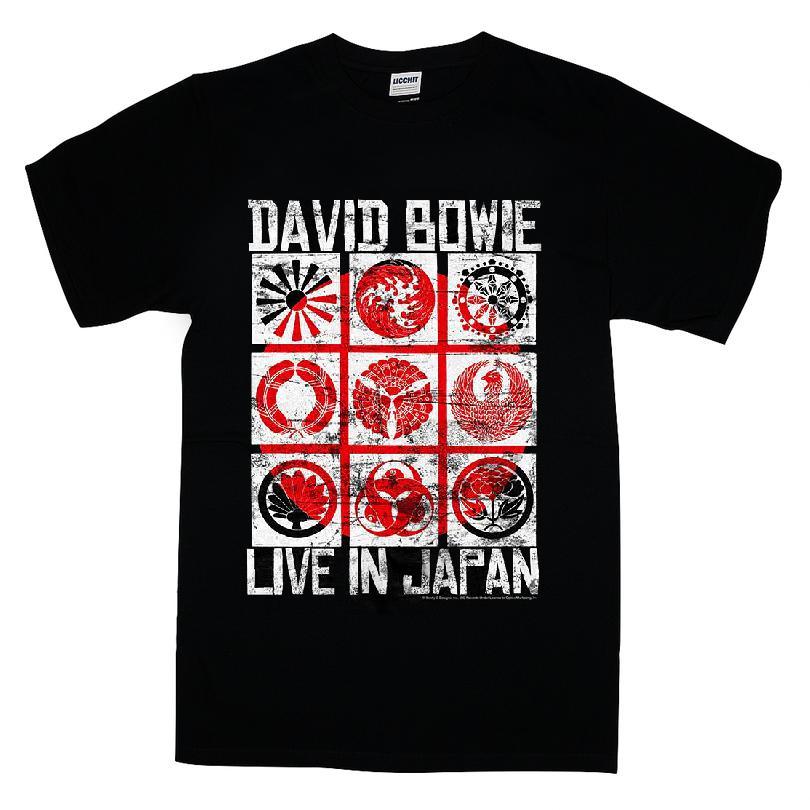 David Bowie Live In Japan Rock Off T-shirt