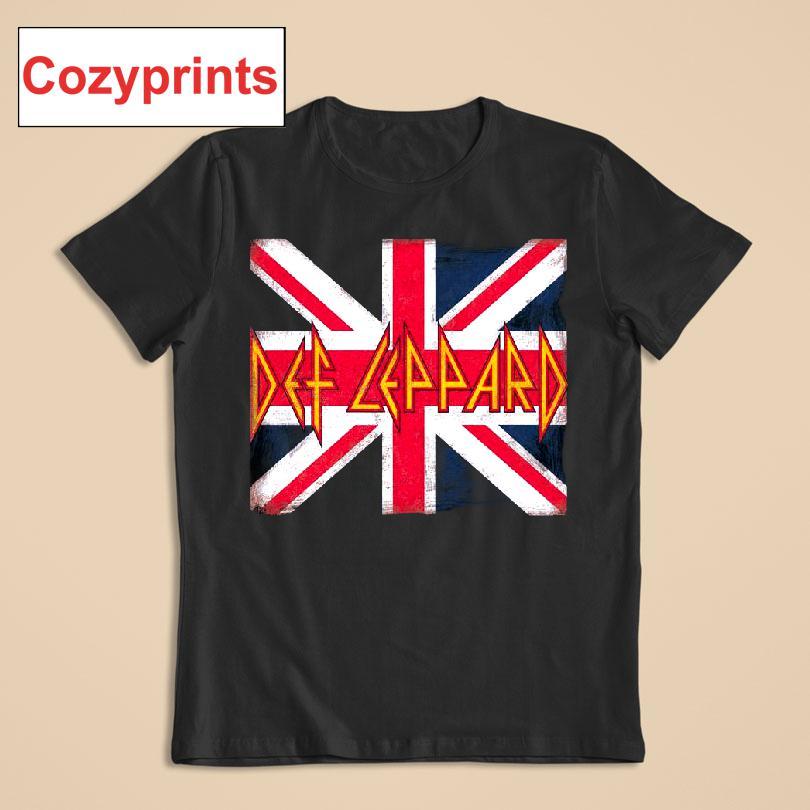 Def Leppard Union Jack T-shirt