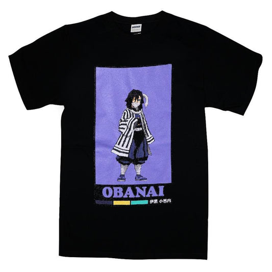 Demon Slayer Kimetsu No Yaiba Obanai Portrait T-shirt
