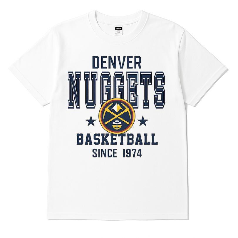 Denver Nuggets Basketball Since 1974 Sportiqe Unisex T-shirt