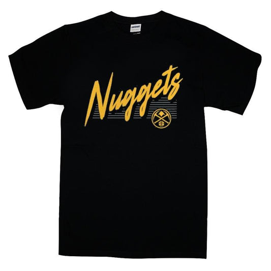 Denver Nuggets Color Block Slant Quick Strike T-shirt