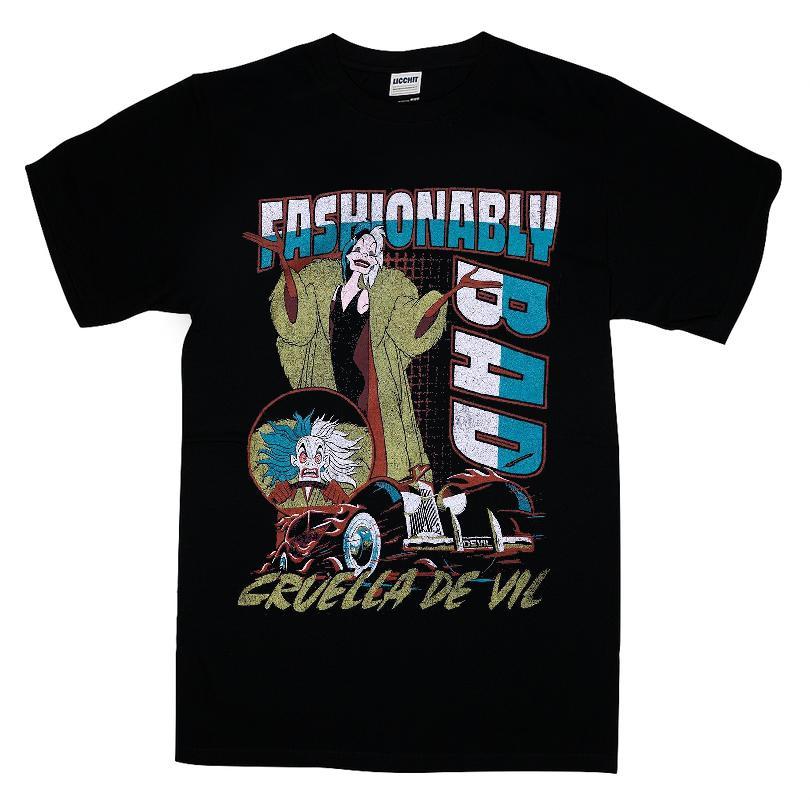 Disney 101 Dalmatians Cruella Collage T-shirt