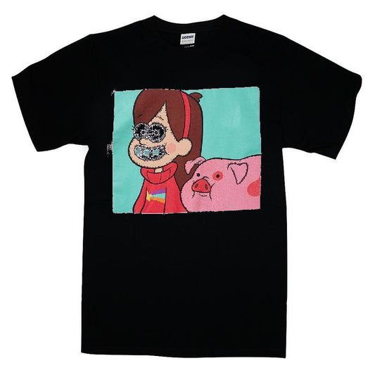 Disney Gravity Falls Mabel & Waddles T-shirt