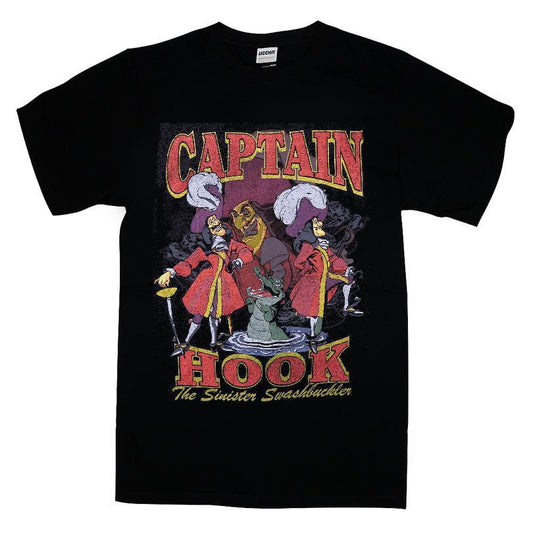 Disney Peter Pan Captain Hook Collage T-shirt
