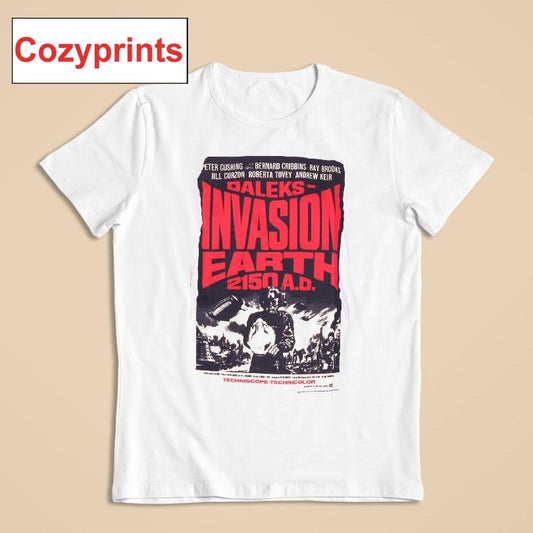 Dr Who Daleks Invasion Earth 2150 A.D T-shirt