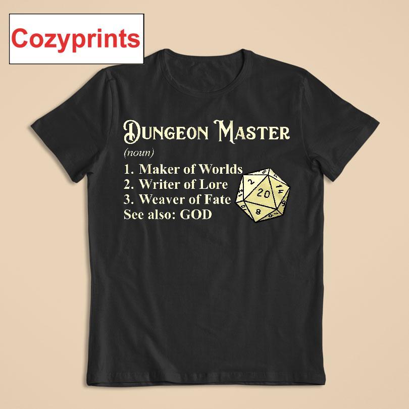 Dungeon Master Definitions Dungeons & Dragons T-shirt