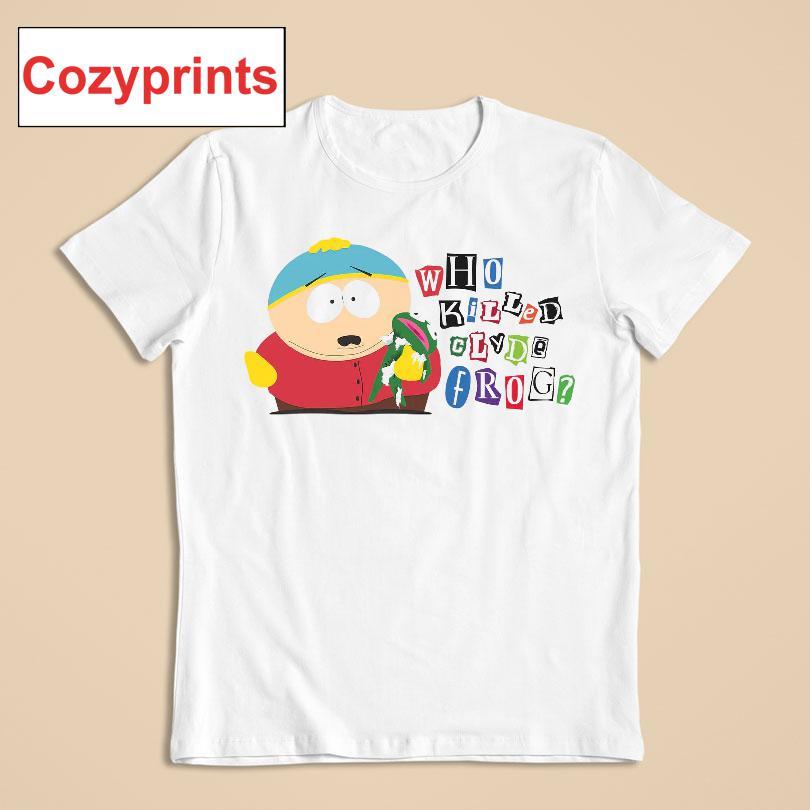 Eric Cartman Who Killed Clyde Frog T-shirt