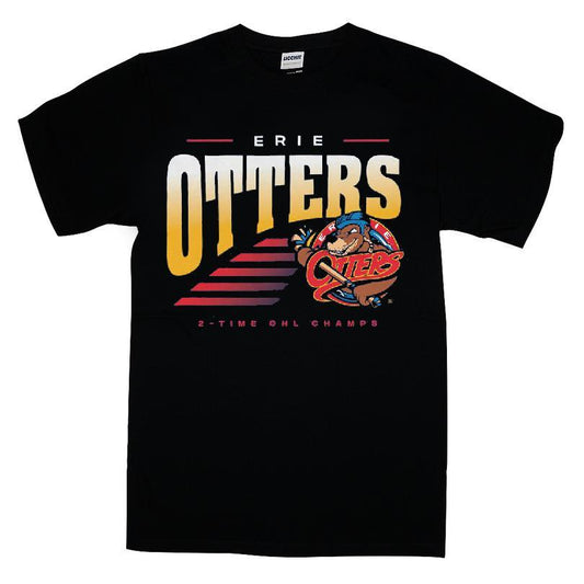 Erie Otters 2 Time OHL Champs T-shirt
