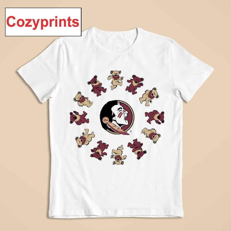 Florida State X Grateful Dead Circle Bears T-shirt