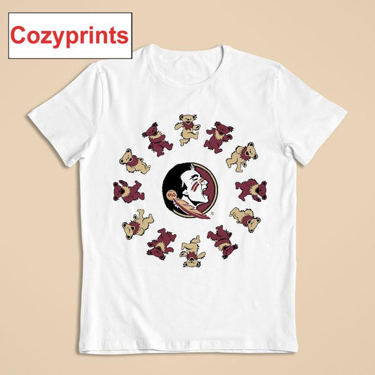 Florida State X Grateful Dead Circle Bears T-shirt