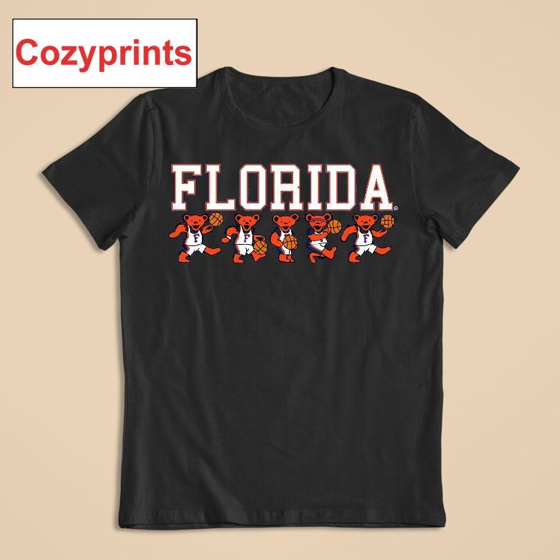 Florida X Grateful Dead Basketball Bears T-shirt