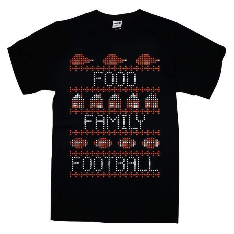 Food Family Football Cross Stitc Thanksgiving T-shirt