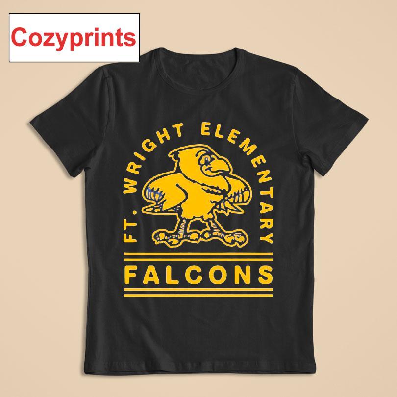 Ft. Wright Elementary Falcons Gold Arch T-shirt