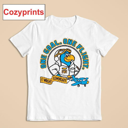 Ft. Wright Elementary One Goal. One Flight. T-shirt
