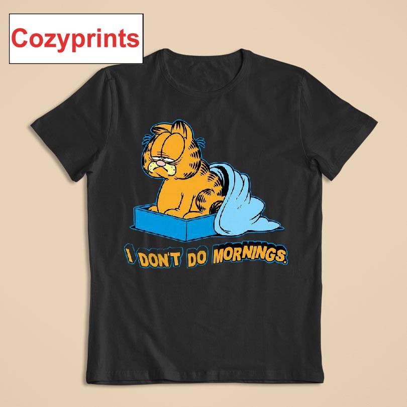 Garfield I Don't Do Mornings T-shirt